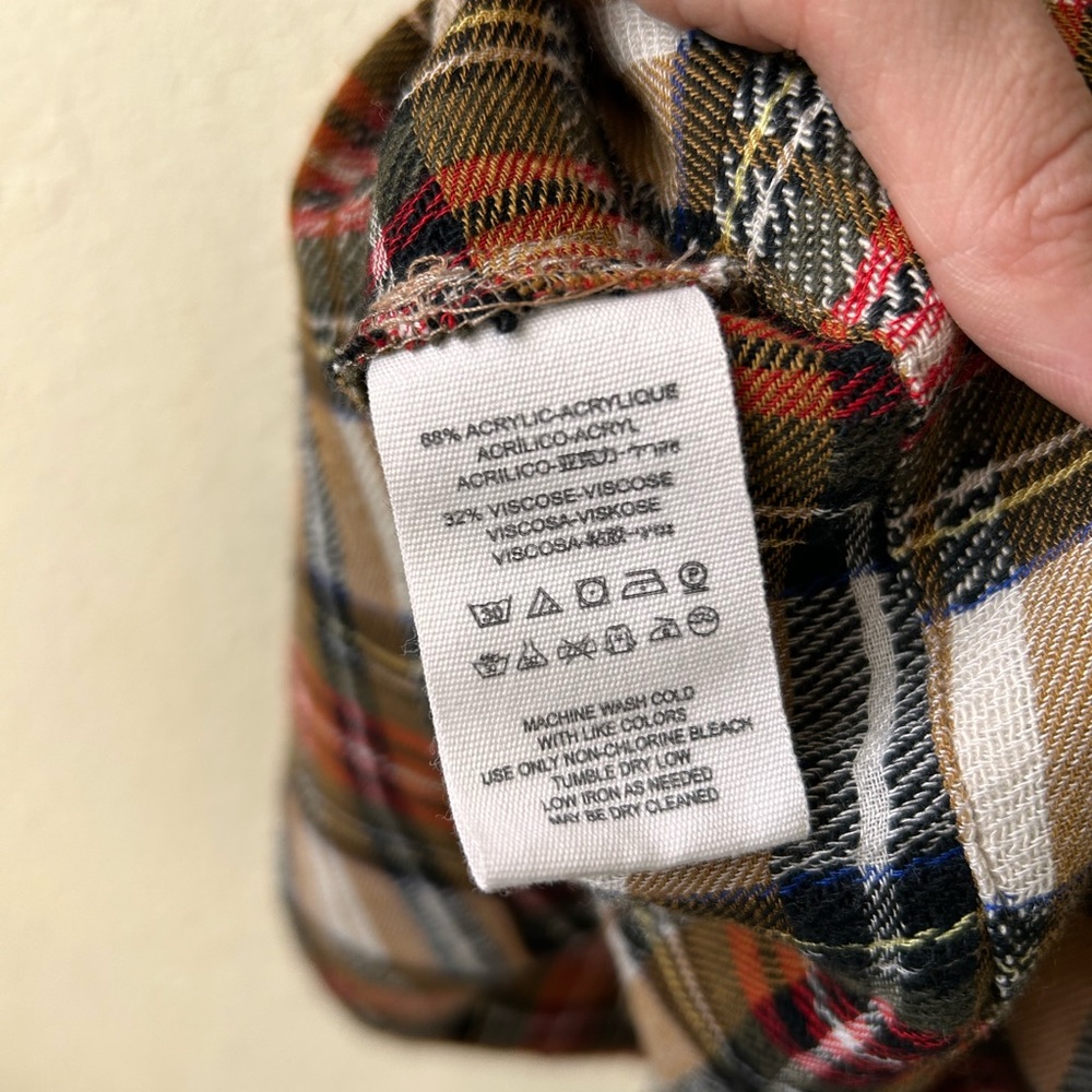 Free people killing time plaid mini dress - Picture 6 of 6